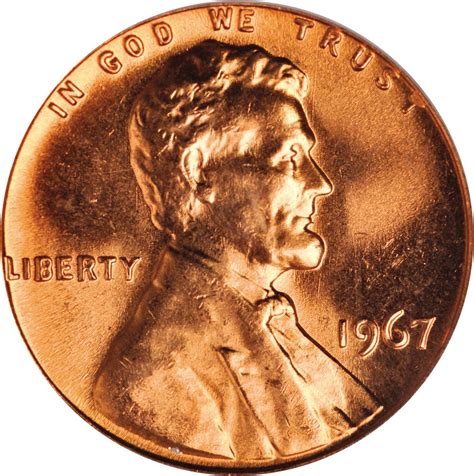 Value Of 1967 Lincoln Cents We Appraise Modern Coins
