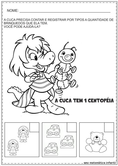 Atividades De Matematica Sobre Folclore Para 3 Ano