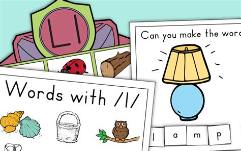 Phonemic Awareness And Phonics Letter L