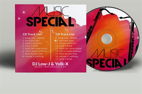 Cd Covers Templates Not A Mockup 60056