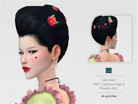 Sims 4 Flowers In Hair Best Flower Site
