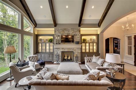 25 Beautiful Living Rooms With Fireplaces Photo Gallery