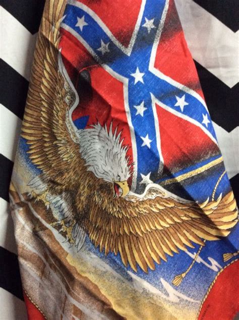 Bandana Confederate Flag Weagle Boardwalk Vintage