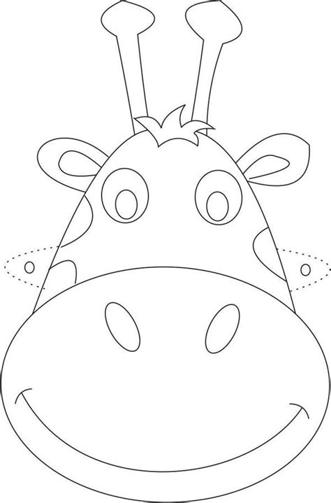 For this download dog mask printable coloring page download on your system. Giraffe Mask Coloring Page : Coloring Sky