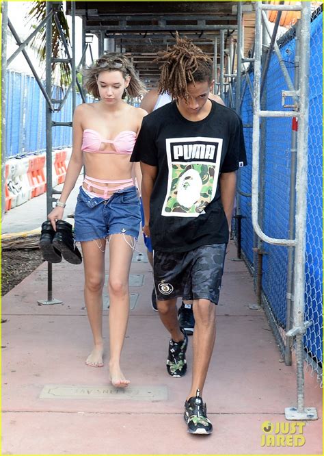 Photo Jaden Smith Girlfriend Miami Art Basel 10 Photo 3524279 Just