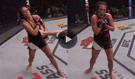 Female Ufc Fight Interrupted By Another Reebok Wardrobe Malfunction