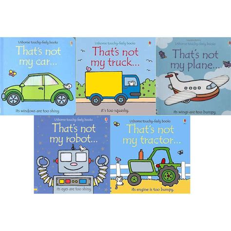 Thats Not My Transport Collection Usborne Touchy Feely 5 Books Set Ebay