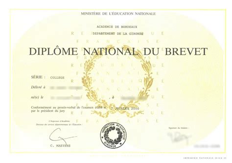 Diplôme National Du Brevet