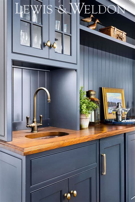 But cape cod cabinet makers' abilities extend far beyond those obvious spaces. Classic Cape Cod Navy wet bar | Custom kitchens, Kitchen plans, Kitchen inspirations