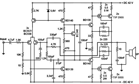 Browse » home » guitar amplifier » guitar amplifier circuit diagram 100w. Rangkaian Power Amplifier Mosfet - Circuit Diagram Images