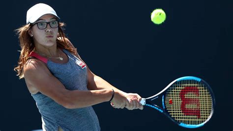 Open de Australia Ane Mintegi única española en los júniors debuta con victoria AS com