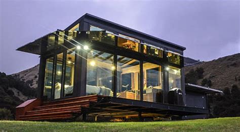 Tiny House Of Glass Would You Live In A Glass House Like This Glass Cabin Glass House Tiny
