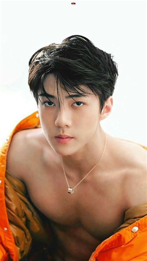 Top Ten Handsome Kpop Male Idols In In Exo Sehun Kpop Exo Sehun