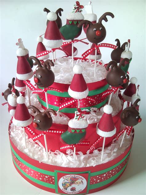Red velvet christmas truffles cake pops without the stick. Christmas Cakepops - CakeCentral.com