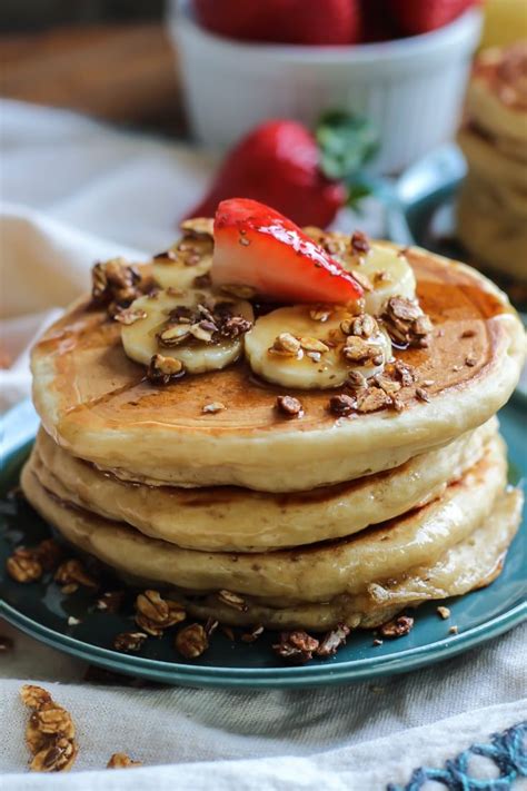 Nov 23, 2020 · recipes developed by vered deleeuw and nutritionally reviewed by rachel benight. Whole Grain Greek Yogurt Pancakes | Receta | Thing 1