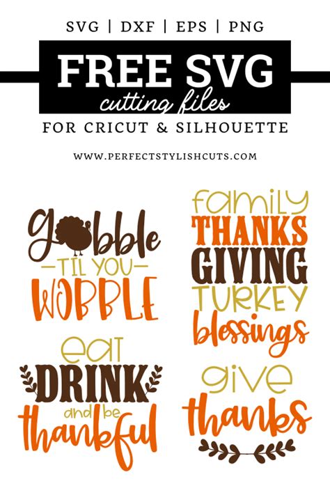 Free Thanksgiving Svg Files For Cricut