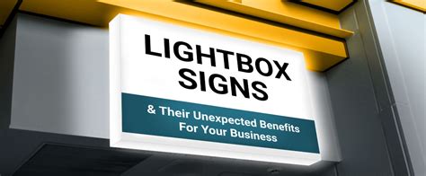 Light Box Signs