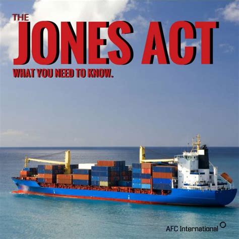 The Jones Act What You Need To Know