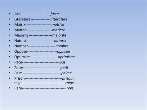 Eng424 14 English Words Originally Borrowed From French