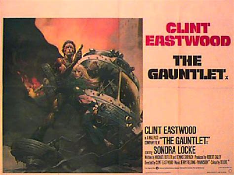 The Gauntlet British Quad Poster Posteritati Movie Poster Gallery