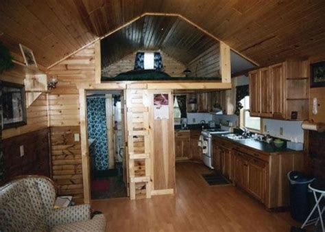 45 Interesting Small Cabin Ideas Interior Interiordesign Tiny