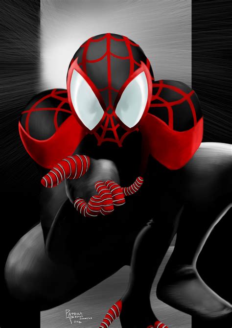 Ultimate Spider Man Miles Morales By Patrickthementalist On Deviantart