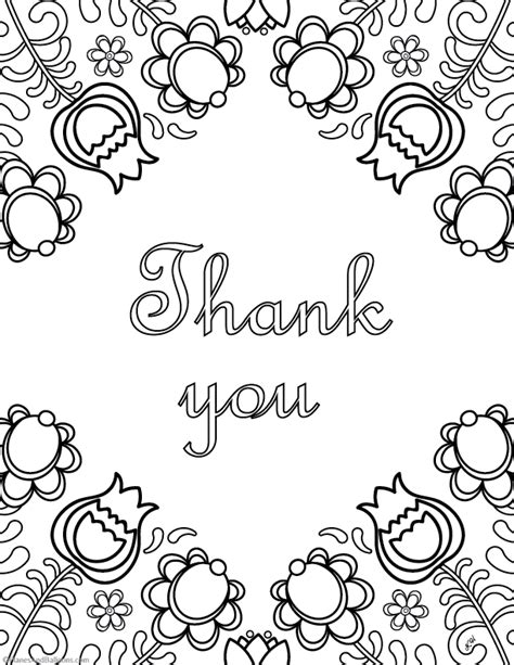 Printable colouring thank you cards huangfei info. Gratitude Coloring Pages at GetColorings.com | Free ...