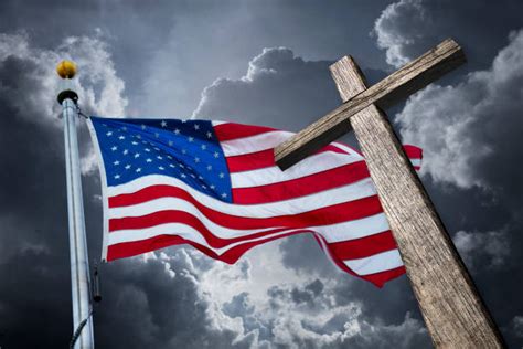 American Flag Cross Stock Photos Pictures And Royalty Free Images Istock
