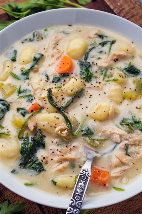 Creamy Chicken And Gnocchi Soup Closet Cooking