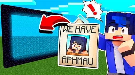 How To Make A Portal To The Aphmau Has Been Kidnapped In Minecraft