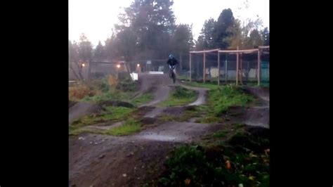 Virtual tour of north cooper lake park bike trail. North bend bike park - YouTube