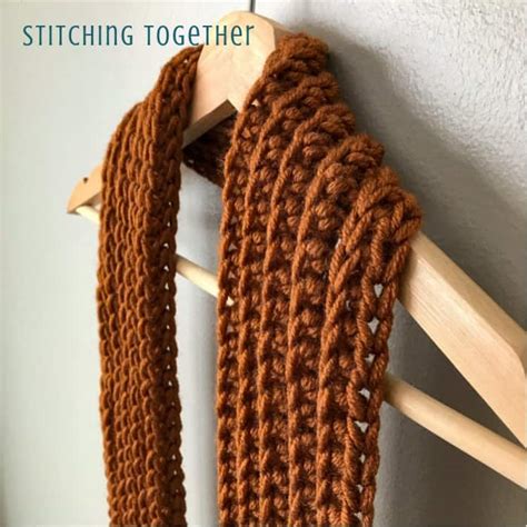Entirely Easy Mens Scarf Crochet Pattern Tomas Rosprim