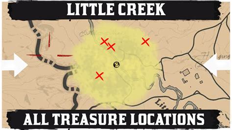 All Little Creek All Treasure Location Youtube