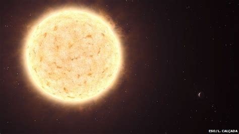 Alien Planet Detected Circling Dying Star Bbc News