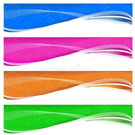 Headersbanners Brights Stock Vector Illustration Of Decor 3725078