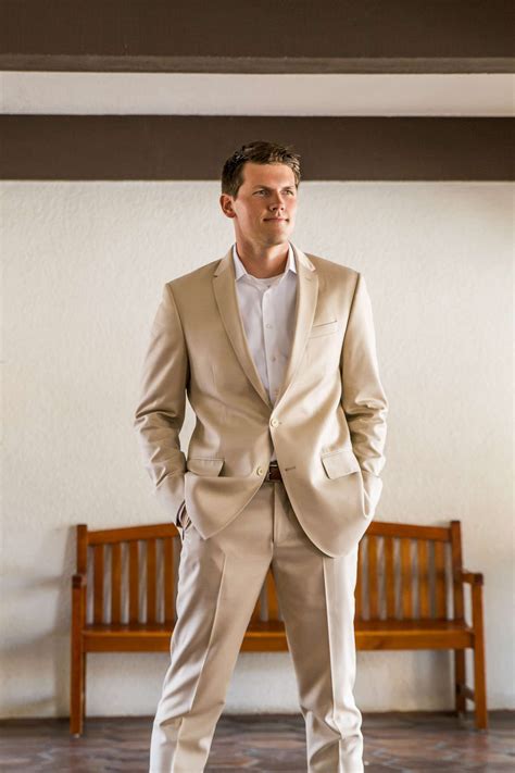 See more ideas about suits, mens outfits, mens fashion. The best Tan you'll get all summer. Tan Suit by The Black ...