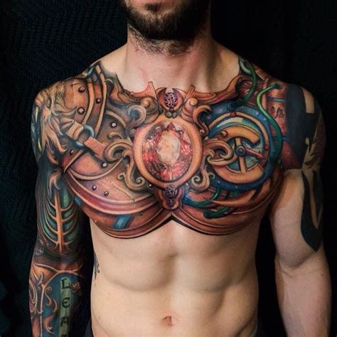 Pin By Weird Master On Tattoos Chest Tattoo Men Cool Tattoos For Guys Tattoos For Guys Badass