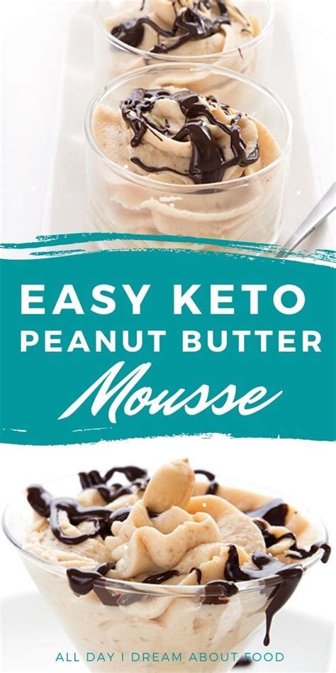 Keto Peanut Butter Mousse Recipe Keto Dessert Easy Keto Dessert Recipes Keto Recipes Easy