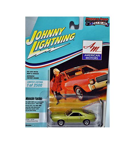 Johnny Lightning Muscle Cars Usa 1968 Amc Amx Global Diecast Direct