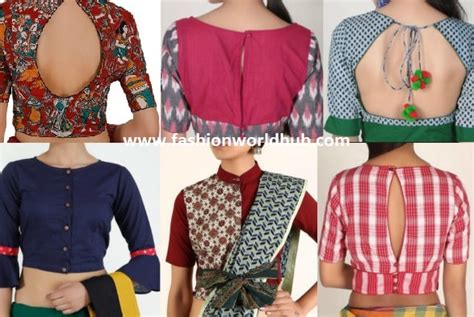 super stylish cotton blouses fashionworldhub
