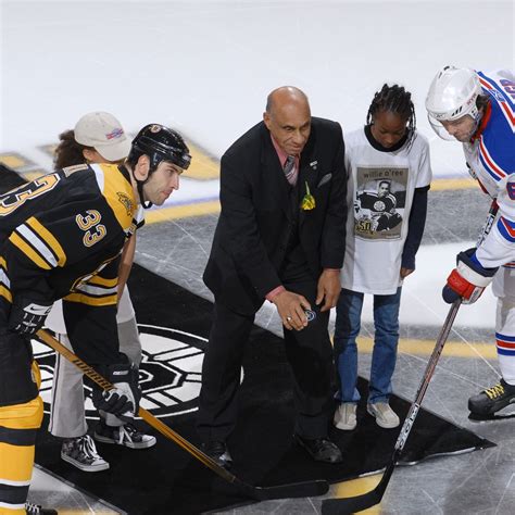 Boston Bruins Retire Number 22 In Honor Of Willie Oree The First