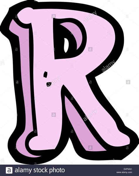 Cartoon Letter R Stock Vector Image And Art Alamy