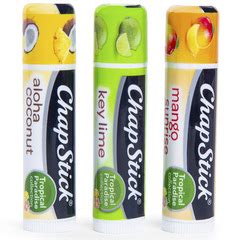 Chapstick Tropical Paradise Collection 3 Pack Let Go Have Fun