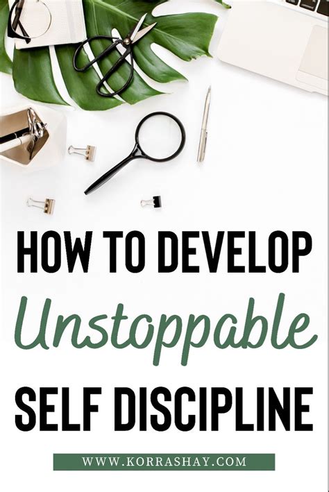 How To Improve Your Self Discipline Become A Disciplined Person Artofit