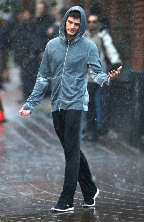 Jamie Dornan Running In Rain Fifty Shades Of Grey Photos Popsugar Entertainment Photo 13