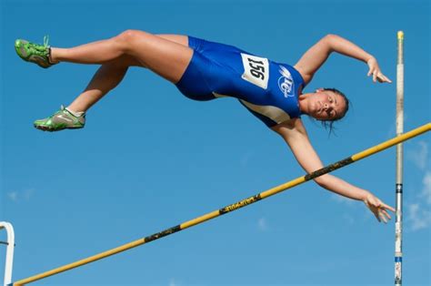 track and field pole vault telegraph