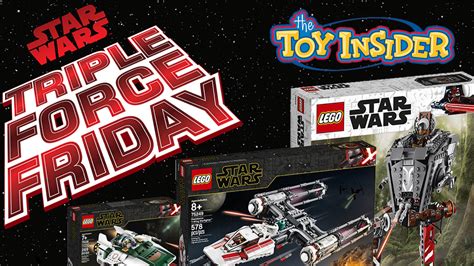 Triple Force Friday New Lego Star Wars Sets Revealed The Toy Insider