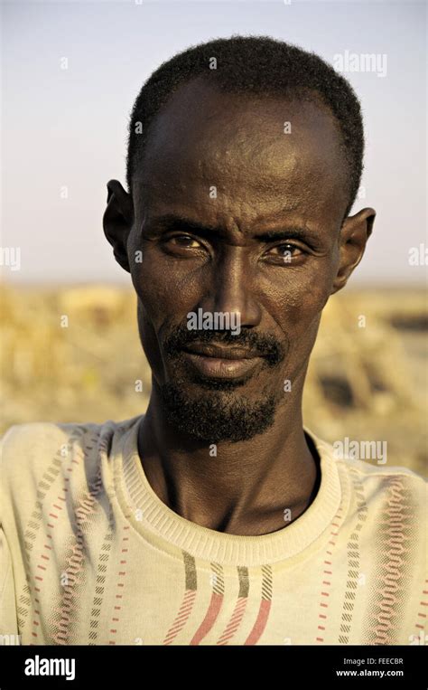 Head Portrait Of A Man In The Village Of Ahmed Ela Danakil Depression