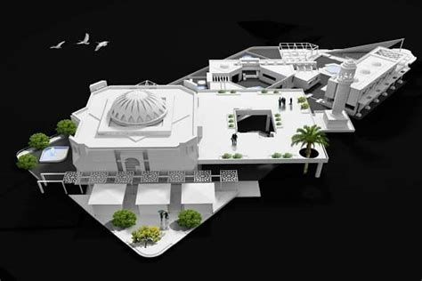 دانلود 12 پلان اتوکد معماری مسجد فایل Dwg