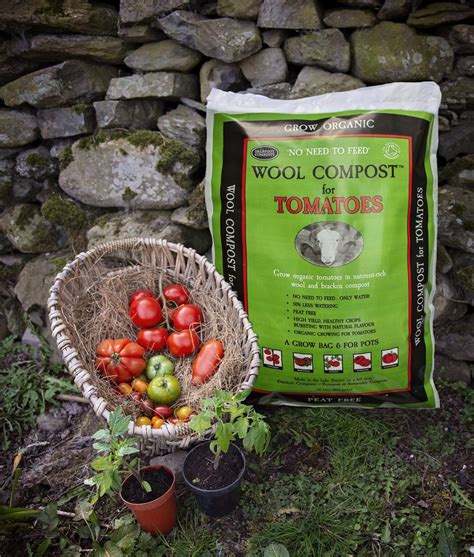 Gardening Pr Wool Compost For Tomatoes From Dalefoot Composts